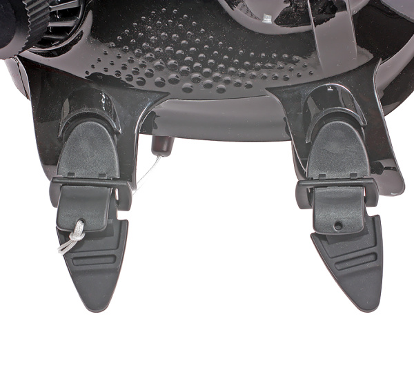 Маска полнолицевая FanDiver F22 (черный силикон; black)
